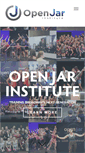 Mobile Screenshot of openjarinstitute.com